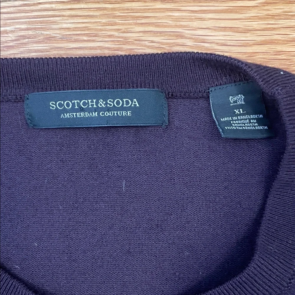 Scotch & Soda Deep Purple/green Knitwear - Picture 4 of 6